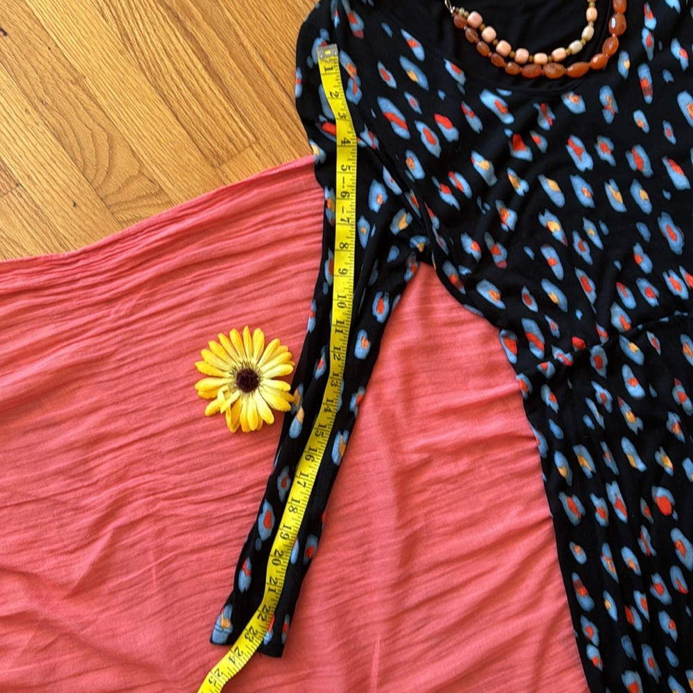 🎨 KENSIE; Brand New with Tags! Watercolor Spots Dress in Misses Size XL. - Picture 14 of 15